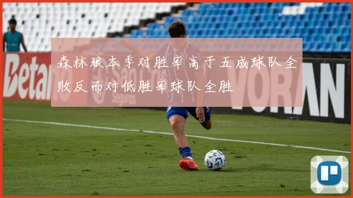 森林狼本季对胜率高于五成球队全败反而对低胜率球队全胜